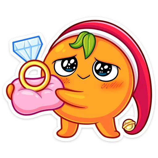 Sticker Мандаринка (@TgSticker) - 7