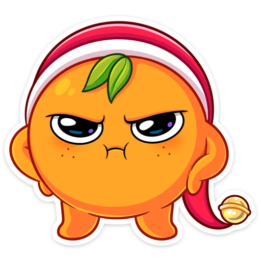 Sticker Мандаринка (@TgSticker) - 6