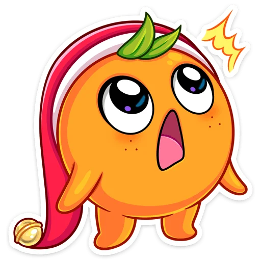 Sticker Мандаринка (@TgSticker) - 5