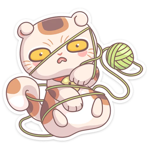 Sticker manekinori - 1
