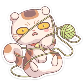 Sticker Манеки Нори (@TgSticker) - 8