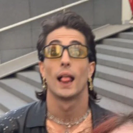 person human face eyewear