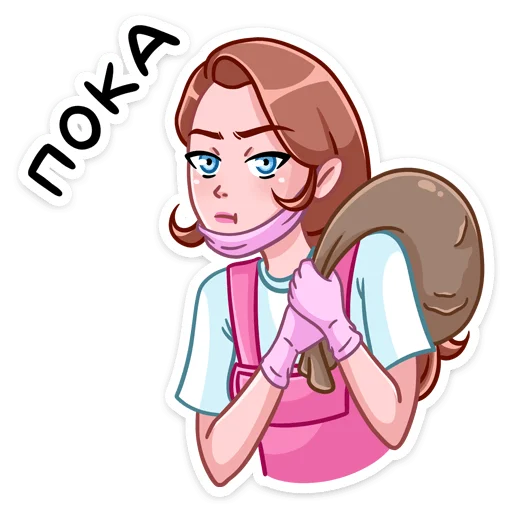 Sticker manicuristlenochka - 1