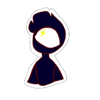 Sticker many eyes - 10