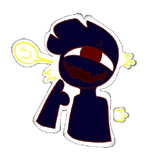 Sticker many eyes - 0