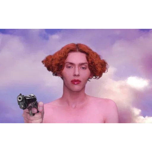 sky person human face