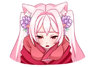 Стикер Мао без надписей @TgSticker - 11