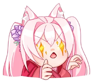 Стикер Мао без надписей @TgSticker - 2