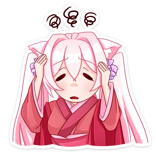 аниме эскиз иллюстрация