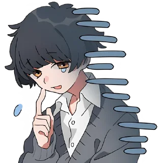 Sticker Мао и Мио @anime4_arts - 11