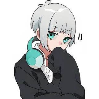 Sticker Мао и Мио @anime4_arts - 10