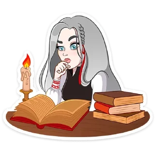 Стикер Мара Агата • @TgSticker - 9