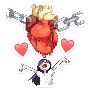 Стикер Мара без надписей @stickers_vk - 3