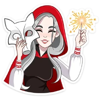 Sticker Мара Агата @anime4_arts - 9