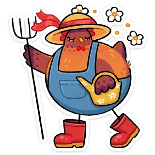 Sticker Маргаритка от @TgSticker - 3