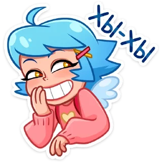 Стикер Марго и Ника • @TgSticker - 2