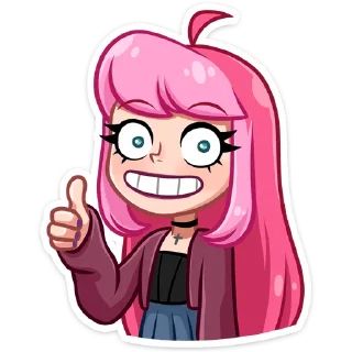 Sticker Марго и Ника :: @stickroom - 1