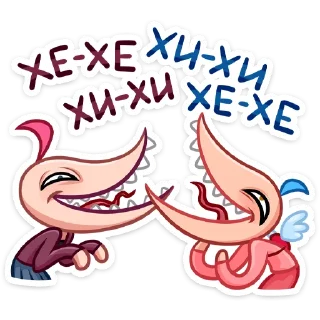 Sticker Марго и Ника :: @stickroom - 2