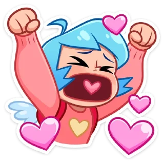 Sticker Марго и Ника :: @stickroom - 4