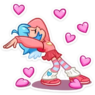 Sticker Марго и Ника :: @stickroom - 8