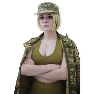 Sticker Mari4ka_cos by @nix_silvam - 0