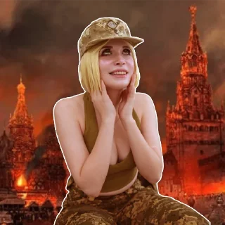 Sticker Mari4ka_cos by @nix_silvam - 3