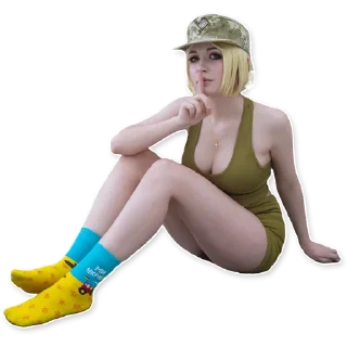 Sticker Mari4ka_cos by @nix_silvam - 10