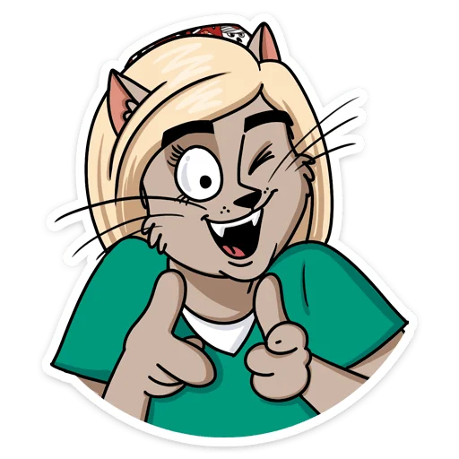 Sticker maria_vk - 1