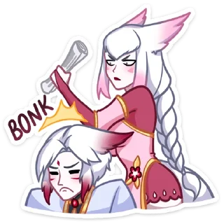 Sticker Мари и Хидэ (@TgSticker) - 9