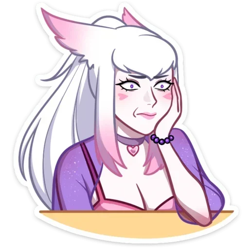 Sticker mariihidemedoviimesyats_906_by_anime4_robot - 1