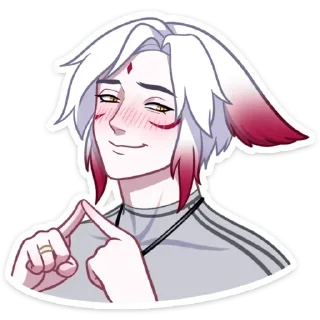 Sticker Мари и Хидэ: Медовый месяц @anime4_arts - 6