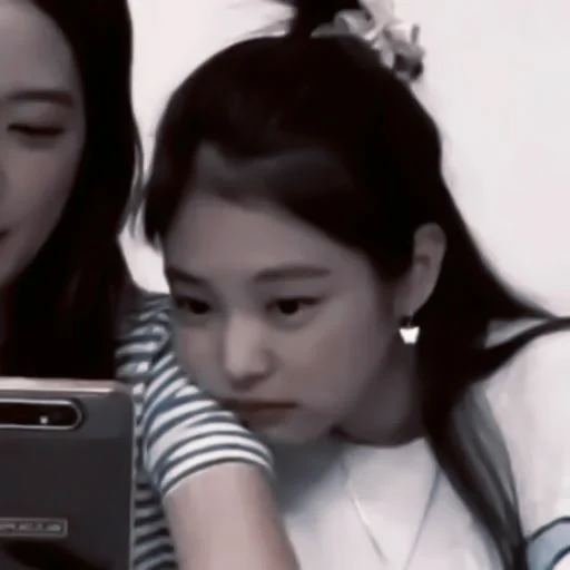 person human face black hair