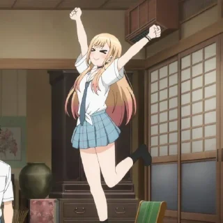 Sticker marin low quality @stickerspackanime - 7