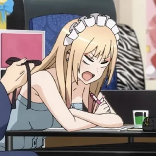 Sticker marin low quality @stickerspackanime - 0