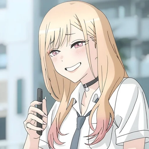 аниме мультфильм человеческое лицо