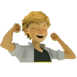 Стикер Стикерпак №2 @Miraculous_Marix Ледибаг и Супер кот - 7