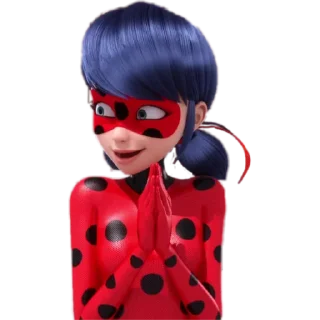 Стикер Стикерпак №2 @Miraculous_Marix Ледибаг и Супер кот - 6