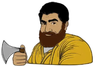 human face man sketch