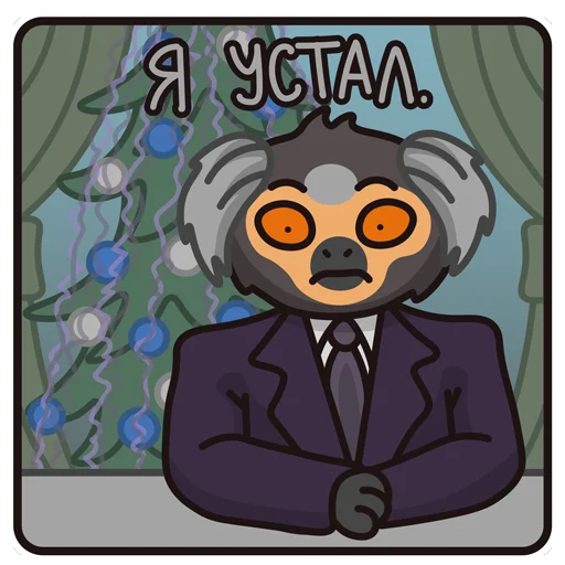 Sticker marmosetka - 1