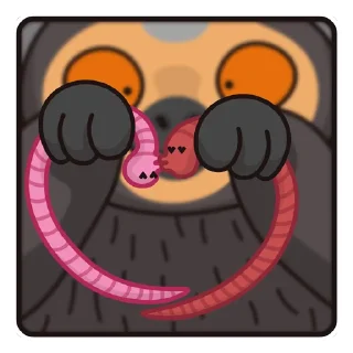 Стикер мармозеточка by @sony15che - 0