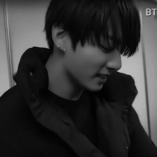 person human face black and white