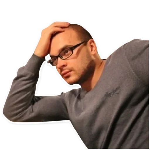 glasses person human face