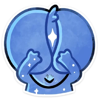 Стикер Мару без надписей от @TgSticker - 2