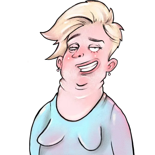 sketch human face illustration