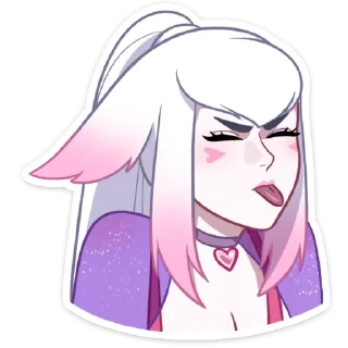 Стикер Мари и Хидэ: Медовый месяц :: @stickroom - 2