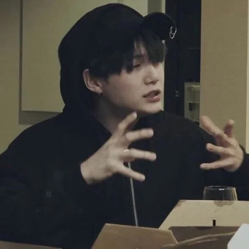 person indoor human face