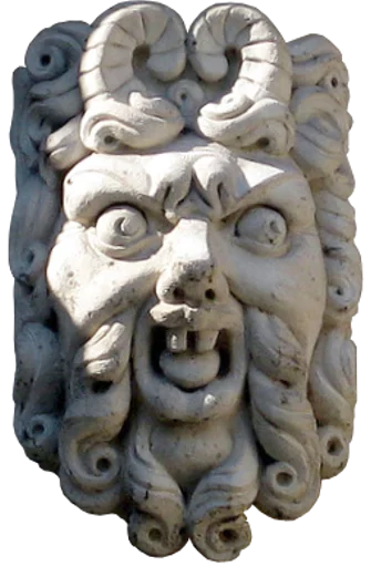 mascarons - statue