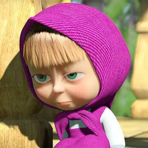 Sticker masha_and_the_bear - 1