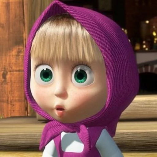 Sticker masha_and_the_bear - 1