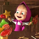 Sticker Маша и Медведь - 1